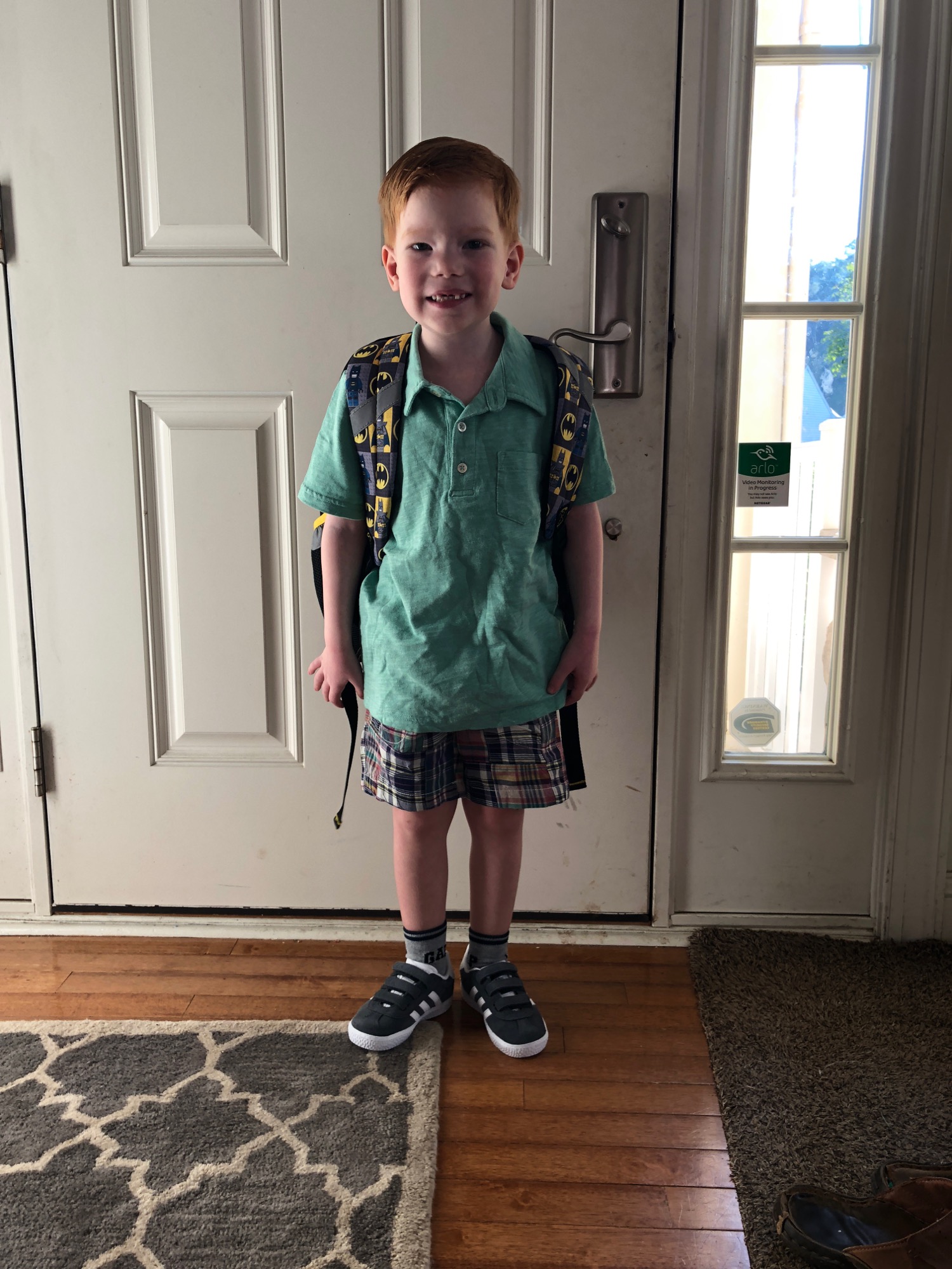 2018-09-05-brooks-first-day01 photo